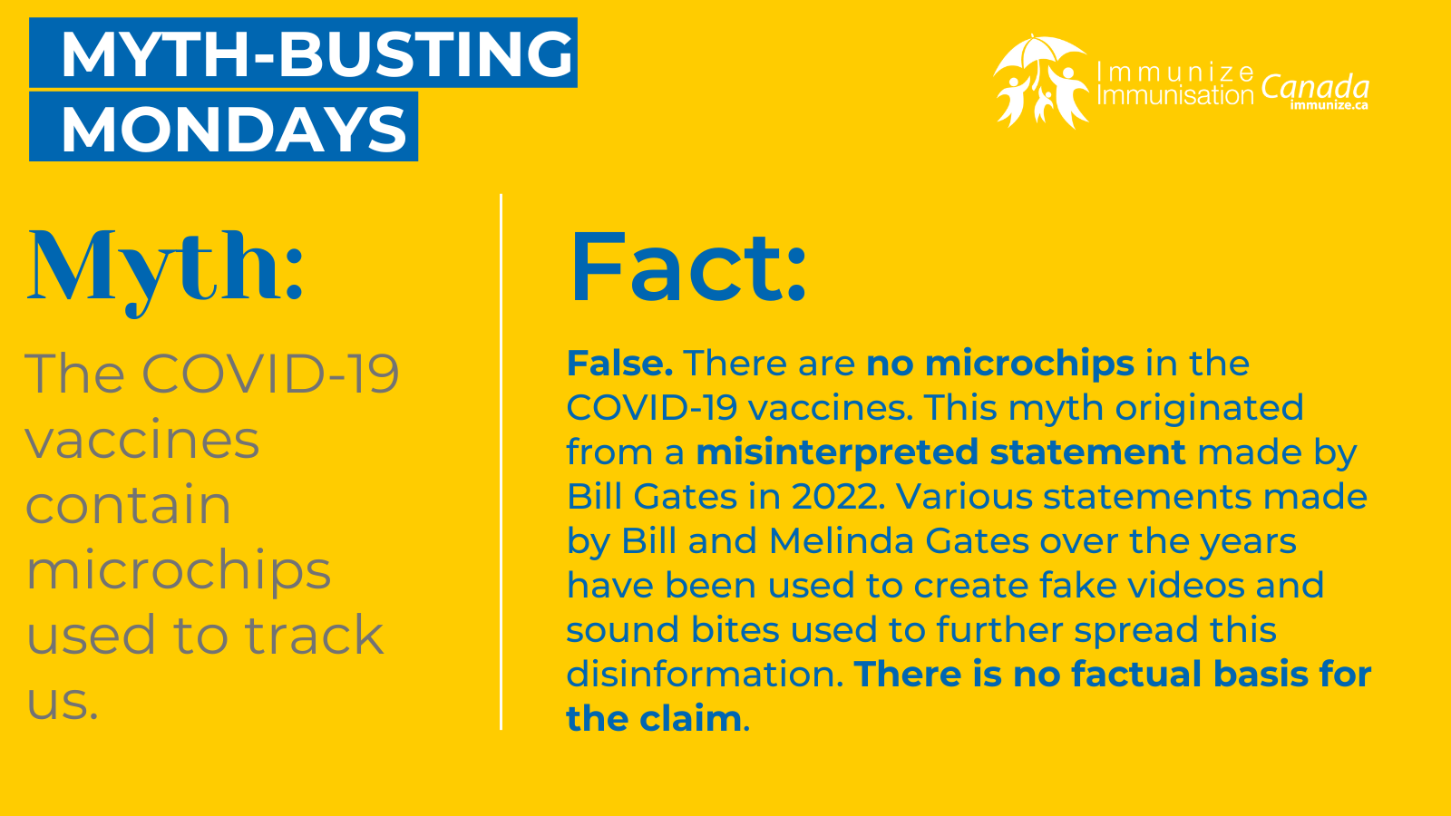 ​​​Myth-busting Monday - COVID-19 - image 9 for Twitter/X
