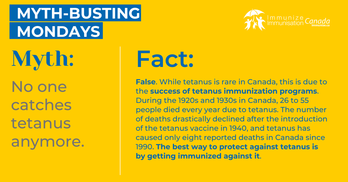 Myth-busting Monday - image 4 for Facebook (tetanus)